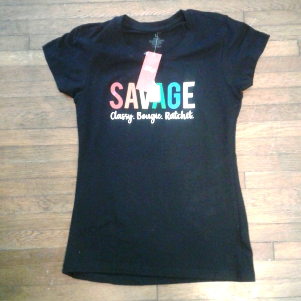 Women Savage boogie ratchet t shirt